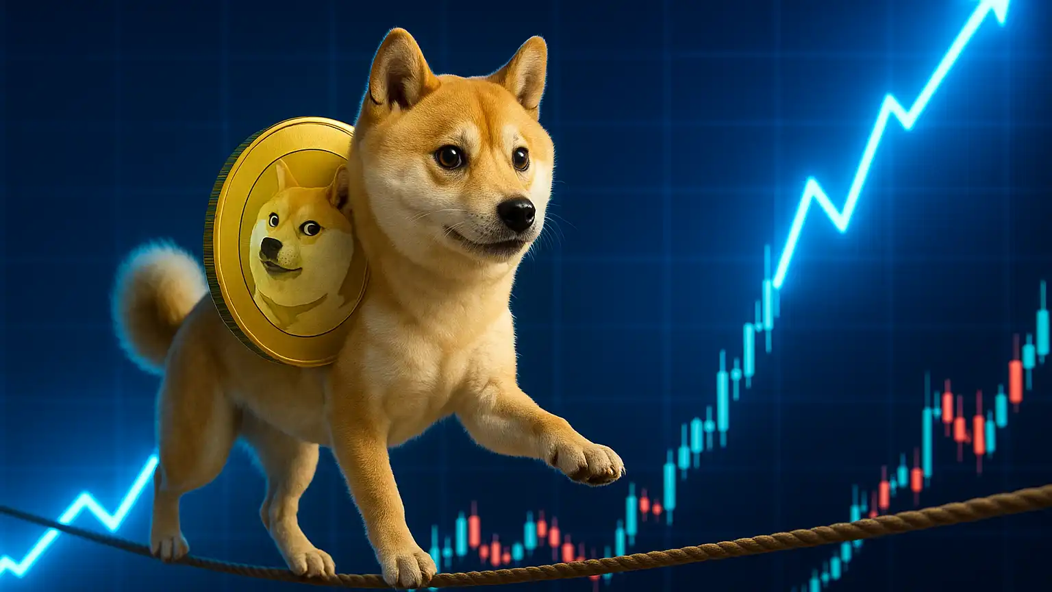 Dogecoin’s Tightrope Walk: From Meme Meltdown to a Possible Moonshot